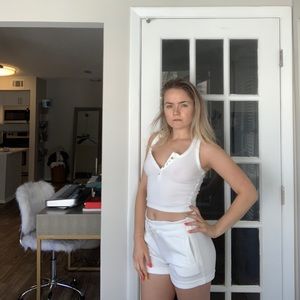 Princess Polly Toby Heart Ginger Cloud Control Top